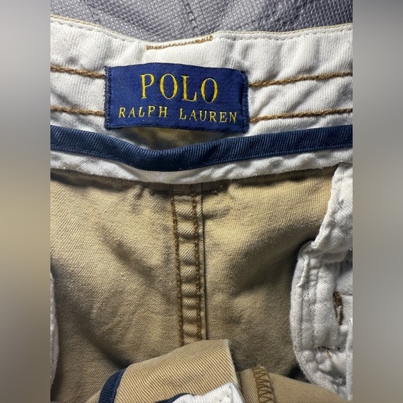 Polo Ralph Lauren Tan Cargo Shorts with Relaxed Fit - Picture 5 of 7